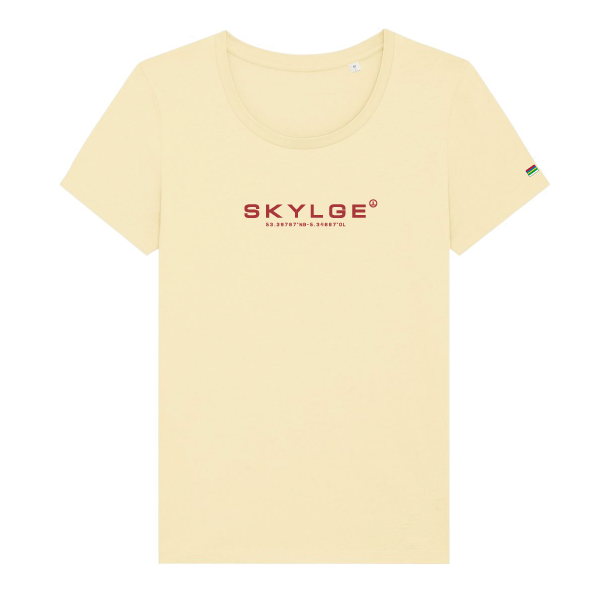 Dames T-shirt Skylge. T-shirt Terschelling.
