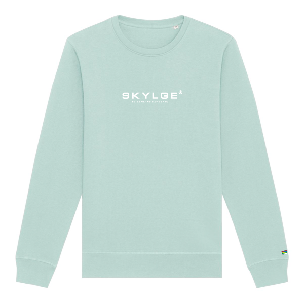 Skylge sweater met vlag Terschelling op mouw