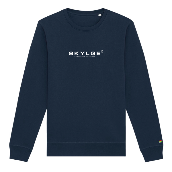 Skylge sweater met vlag Terschelling op mouw