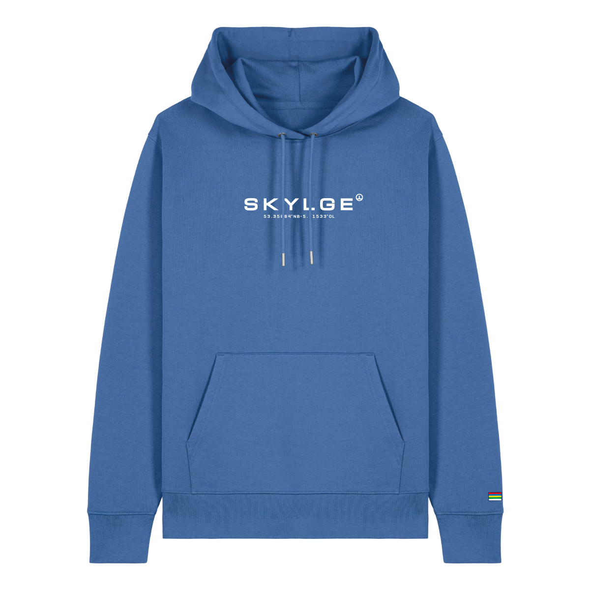 Skylge hoodie met vlag Terschelling op mouw