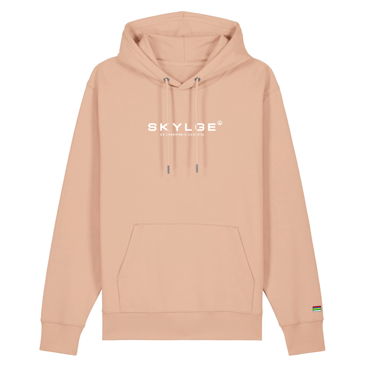 Skylge hoodie met vlag Terschelling op mouw