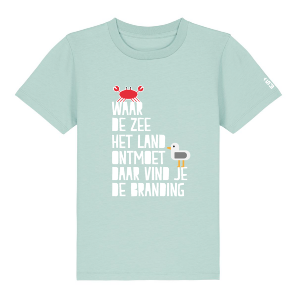 Tshirt_De_Branding_kinderen_CarribeanBlue_voor